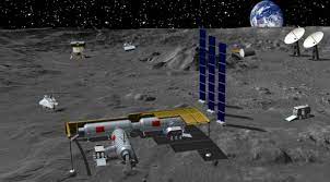 International Lunar Research Station by China and Russia
