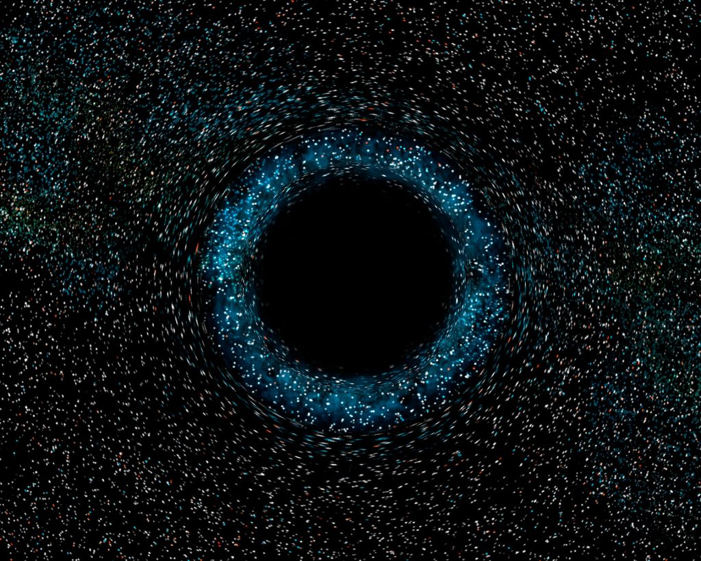 Black hole appearance.