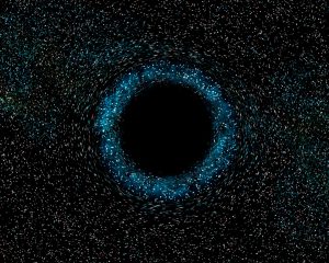 Black hole appearance.