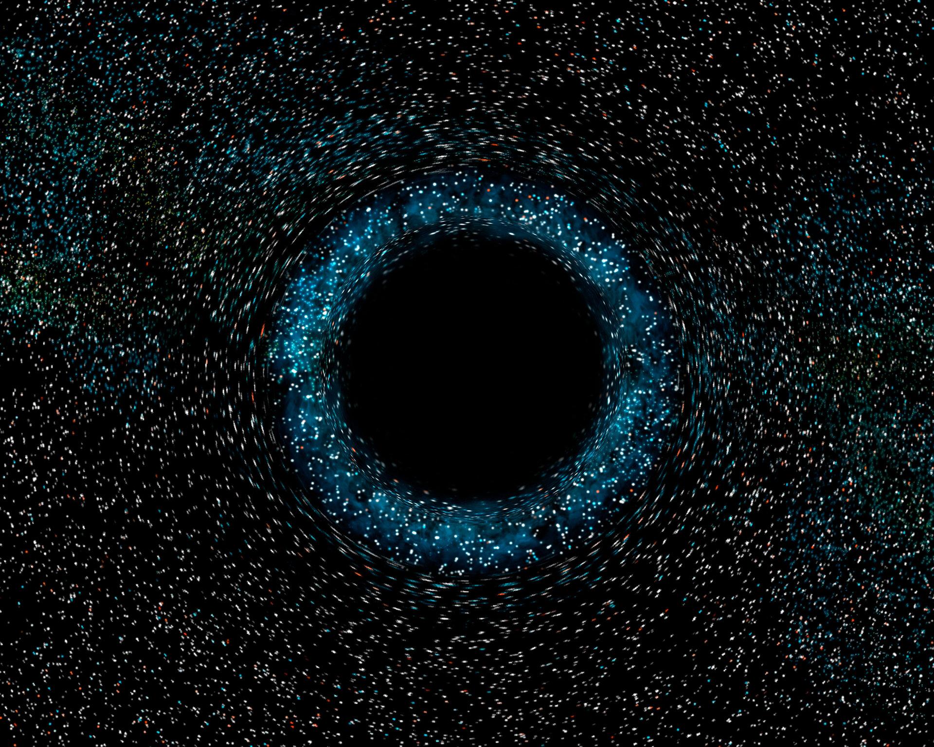 Black hole (artist’s impression)