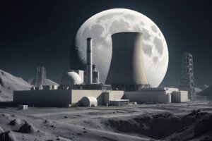 Nuclear Reactor on the Moon