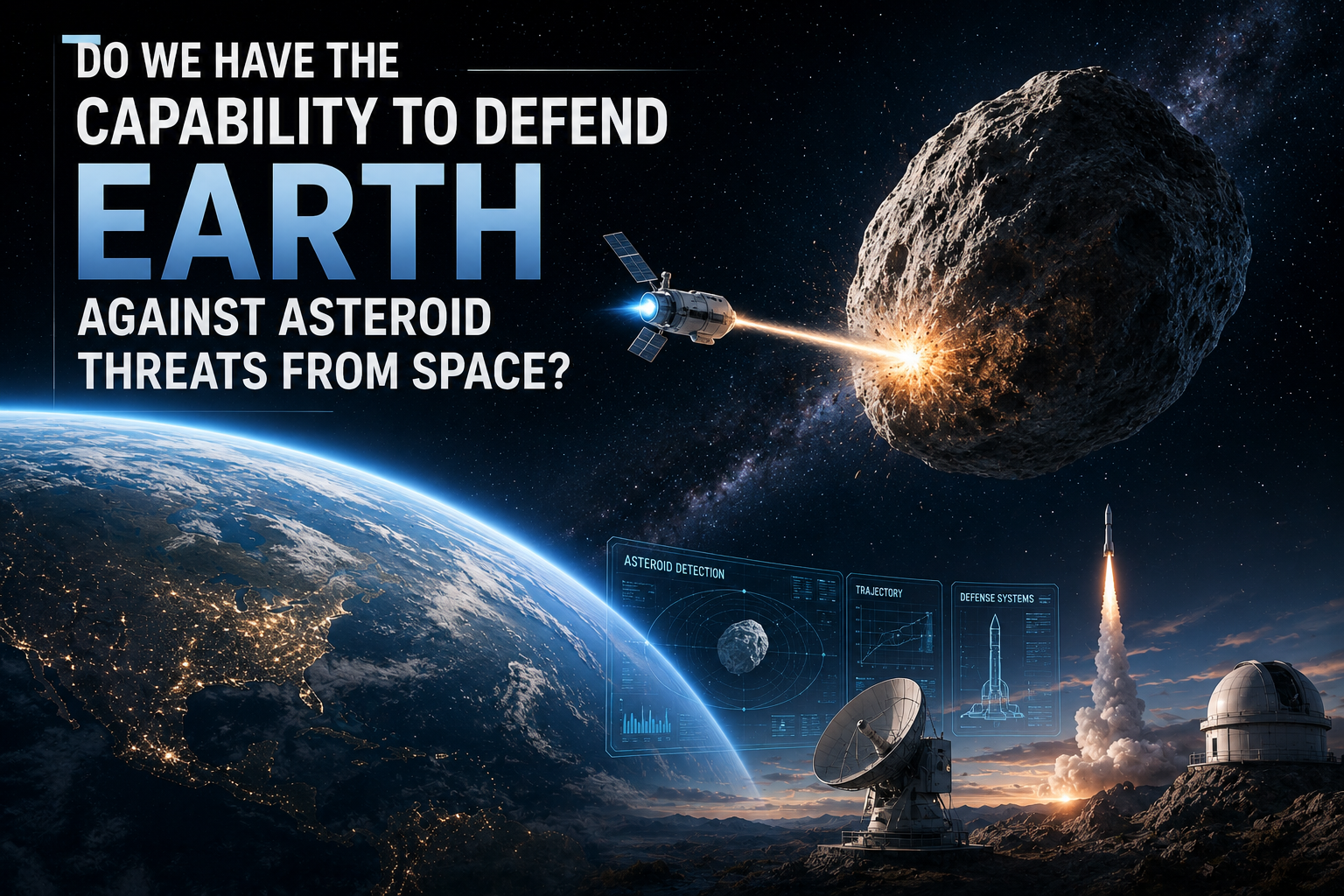 Do We Have the Capability to Defend Earth Against Threats from Space?