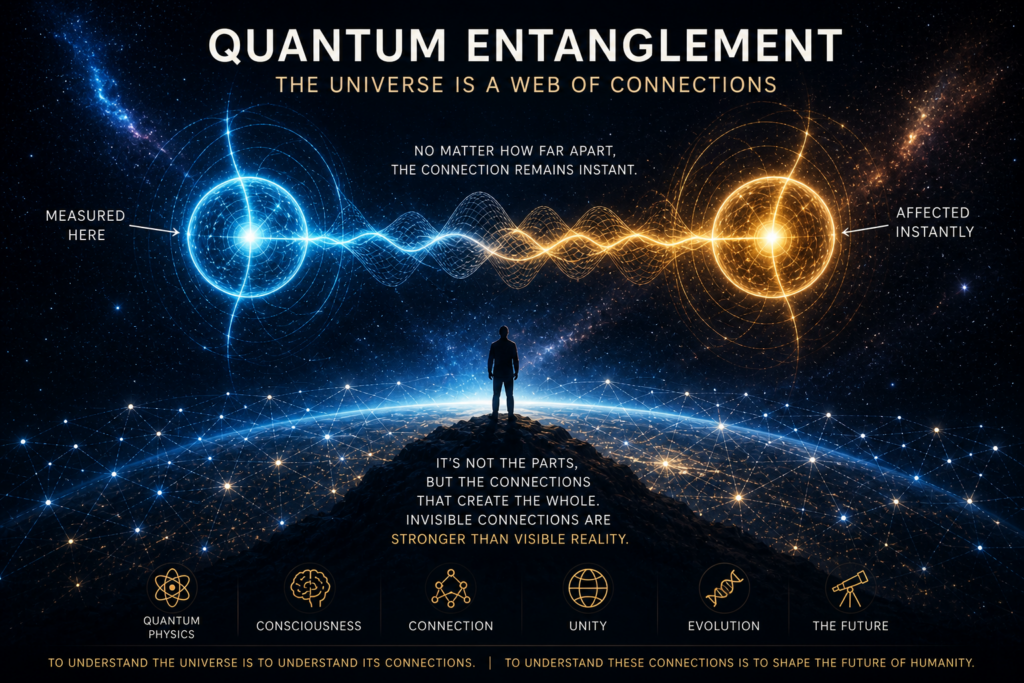 Quantum Entanglement The Universe’s Silent Yet Powerful Bond